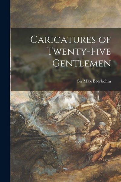 Produktbild: Caricatures of Twenty-five Gentlemen