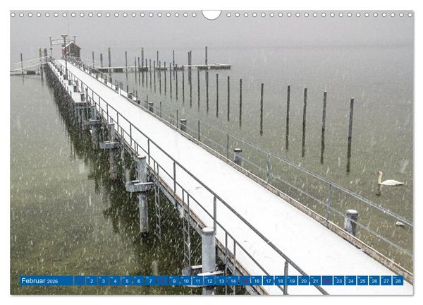 Produktbild: Drei L&auml;nder ein See - Bodensee (Wandkalender 2026 DIN A3 quer), CALVENDO Monatskalender