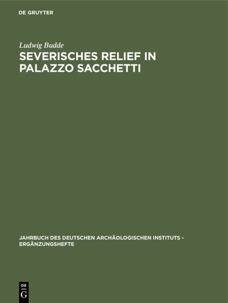 Produktbild: Severisches Relief in Palazzo Sacchetti