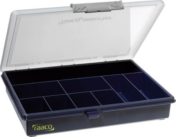 Produktbild: raaco Assorter 5-9 Sortimentskasten (L x B x H) 240 x 195 x 43 mm Anzahl F&auml;cher: 9 feste Unterteilung Inhalt 1 St.