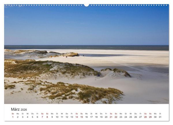 Produktbild: Amrum - Perle der Nordsee (hochwertiger Premium Wandkalender 2026 DIN A2 quer), Kunstdruck in Hochglanz
