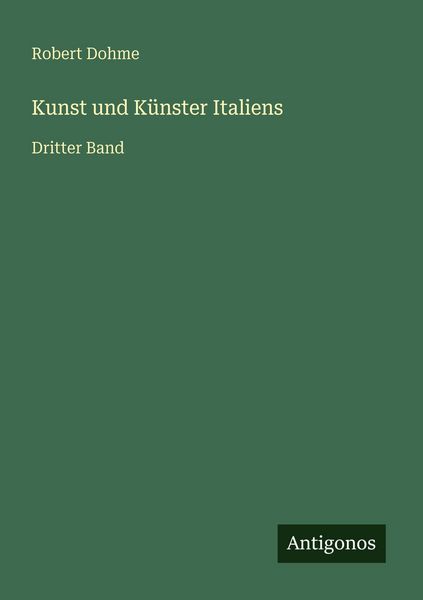 Produktbild: Kunst und K&uuml;nster Italiens
