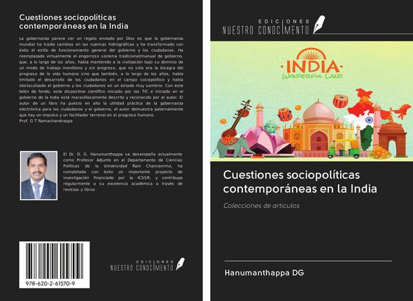 Produktbild: Cuestiones sociopol&iacute;ticas contempor&aacute;neas en la India