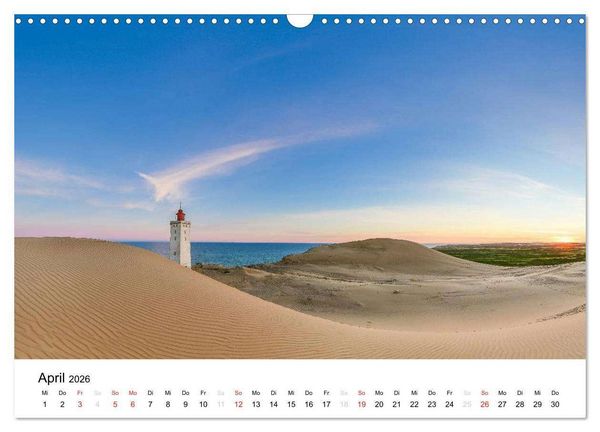 Produktbild: Lichter J&uuml;tlands (Wandkalender 2026 DIN A3 quer), CALVENDO Monatskalender