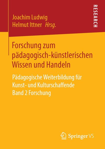 Produktbild: Forschung zum p&auml;dagogisch-k&uuml;nstlerischen Wissen und Handeln