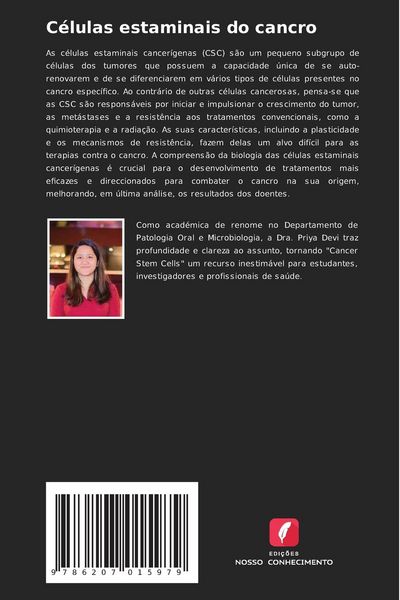 Produktbild: C&eacute;lulas estaminais do cancro