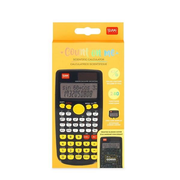 Produktbild: Legami Taschenrechner Count on me - Genius