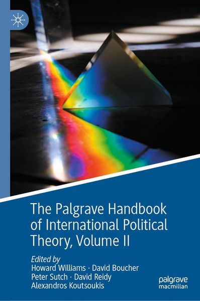 Produktbild: The Palgrave Handbook of International Political Theory