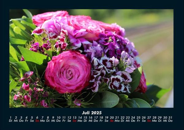 Produktbild: Blumenzauber 2025 Fotokalender DIN A4