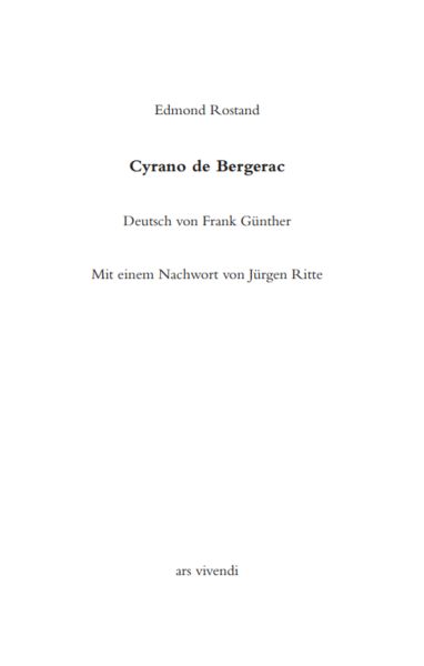 Produktbild: Cyrano de Bergerac