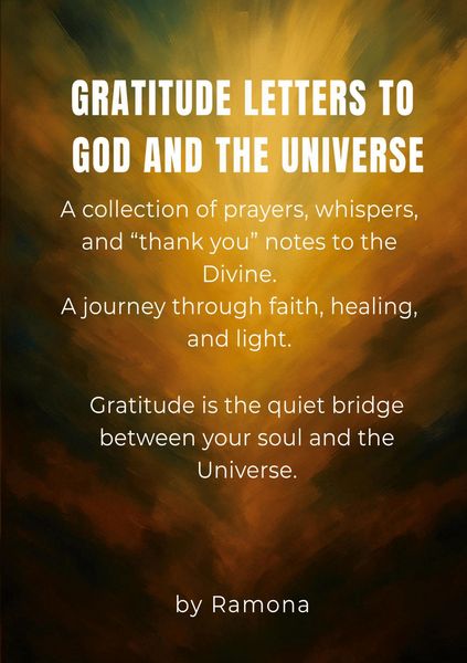 Produktbild: Gratitude letters to God and the universe