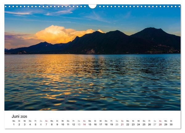 Produktbild: Lago Maggiore - Unterwegs am Westufer (Wandkalender 2026 DIN A3 quer), CALVENDO Monatskalender