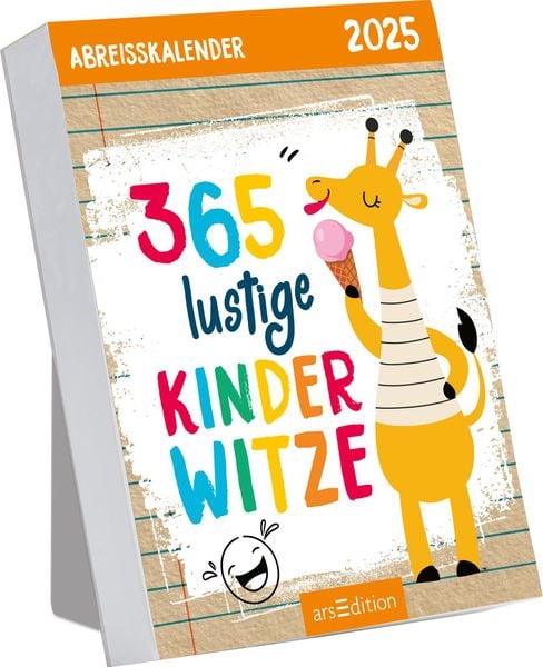 Abreißkalender 365 lustige Kinderwitze 2025