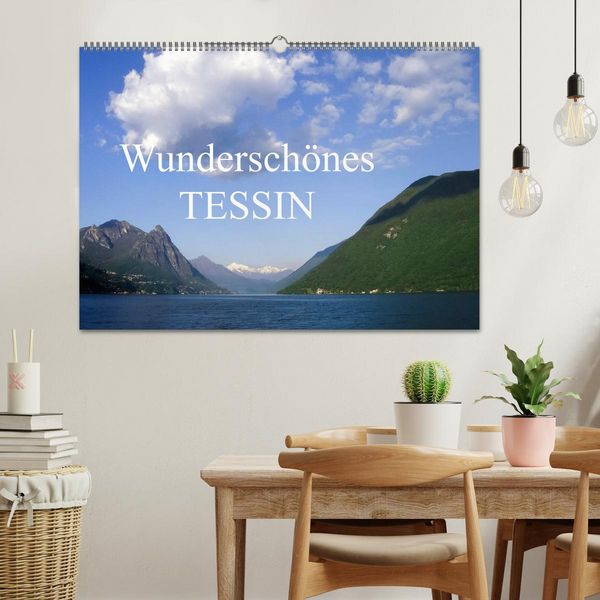 Produktbild: Wundersch&ouml;nes Tessin (Wandkalender 2026 DIN A2 quer), CALVENDO Monatskalender