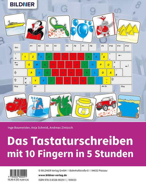 Produktbild: Das Tastaturschreiben mit 10 Fingern in 5 Stunden - Trainerleitfaden mit Audio