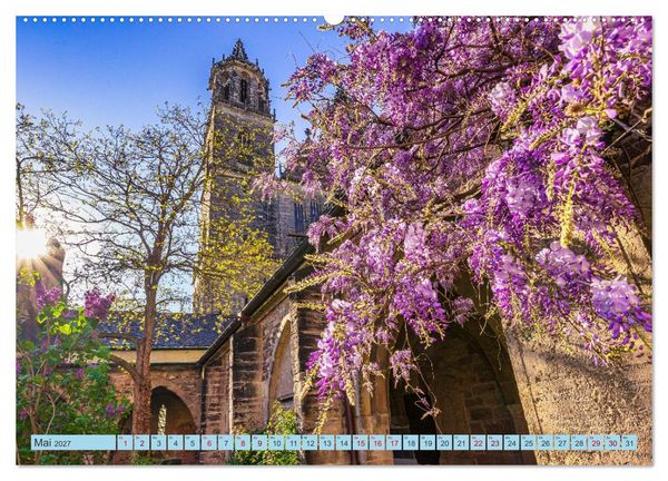 Produktbild: Magdeburger Dom 2027 (hochwertiger Premium Wandkalender 2027 DIN A2 quer), Kunstdruck in Hochglanz