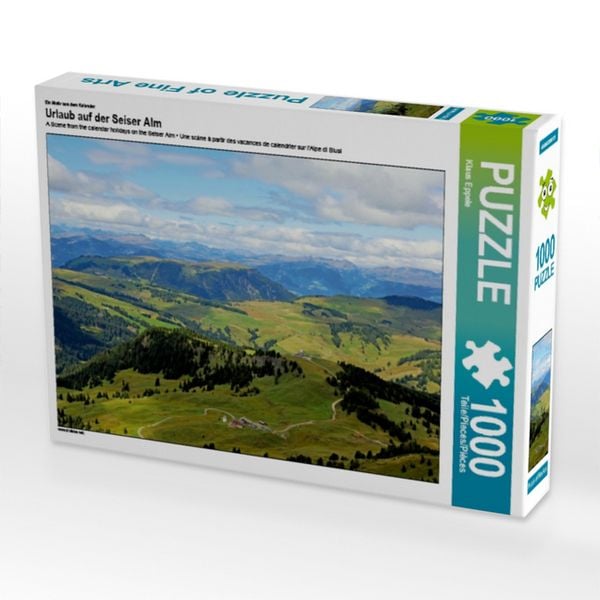 Produktbild: Ein Motiv aus dem Kalender Urlaub auf der Seiser Alm (Puzzle)