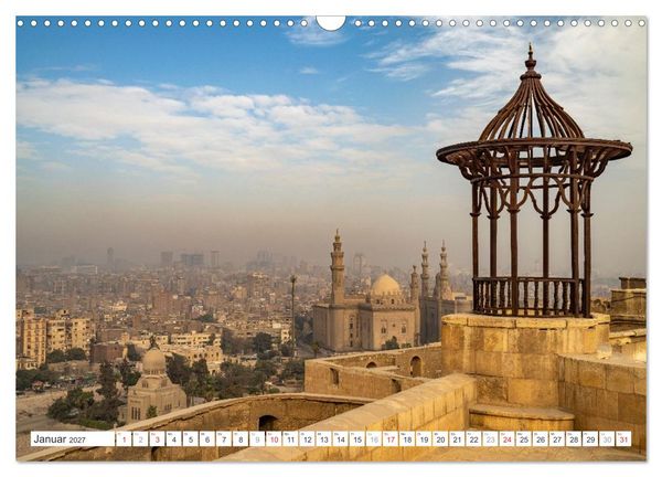 Produktbild: &Auml;gypten - Kairo + Gizeh (Wandkalender 2027 DIN A3 quer), CALVENDO Monatskalender