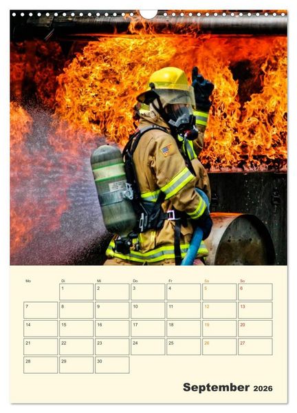 Produktbild: Feuerwehr - im Einsatz weltweit (Wandkalender 2026 DIN A3 hoch), CALVENDO Monatskalender
