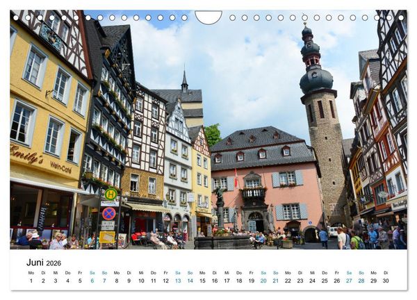 Produktbild: Moselurlaub - Cochem und Umgebung (Wandkalender 2026 DIN A4 quer), CALVENDO Monatskalender