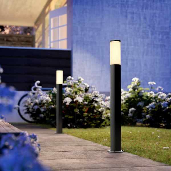 Produktbild: Philips LED UTRECHT Wegeleuchte Antrazit 1x20W HV 8719514417557 E27
