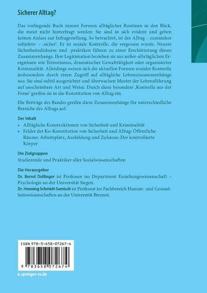 Produktbild: Sicherer Alltag?