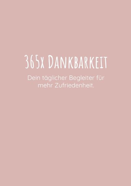 Produktbild: 365x Dankbarkeit