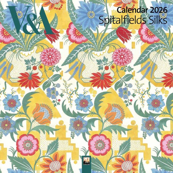 Produktbild: V&a: Spitalfields Silks Wall Calendar 2026 (Art Calendar)