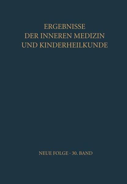 Produktbild: Ergebnisse der Inneren Medizin und Kinderheilkunde