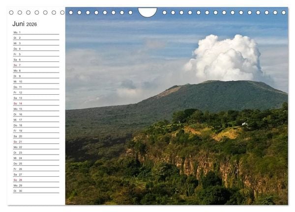 Produktbild: Nicaragua - Vulkane und Kolonialarchitektur (Wandkalender 2026 DIN A4 quer), CALVENDO Monatskalender