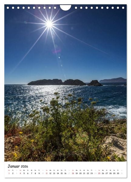 Produktbild: Mallorca - wild und romantisch (Wandkalender 2026 DIN A4 hoch), CALVENDO Monatskalender