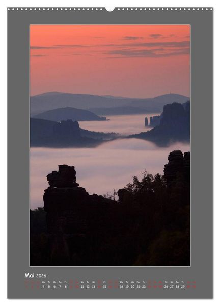 Produktbild: Meine sch&ouml;ne S&auml;chsische Schweiz (Wandkalender 2026 DIN A2 hoch), CALVENDO Monatskalender