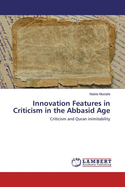 Produktbild: Innovation Features in Criticism in the Abbasid Age