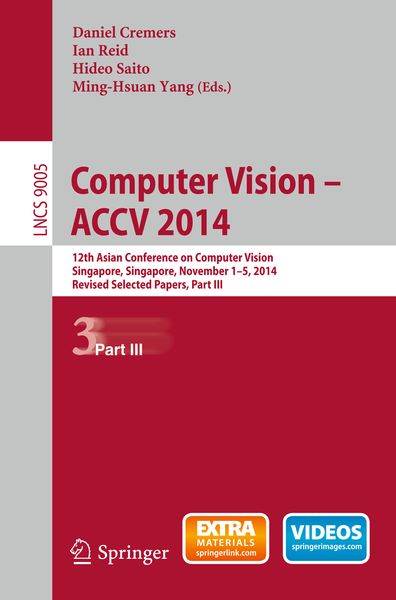 Produktbild: Computer Vision -- ACCV 2014