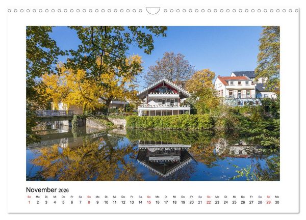 Produktbild: Frankfurt - Parks und G&auml;rten (Wandkalender 2026 DIN A3 quer), CALVENDO Monatskalender