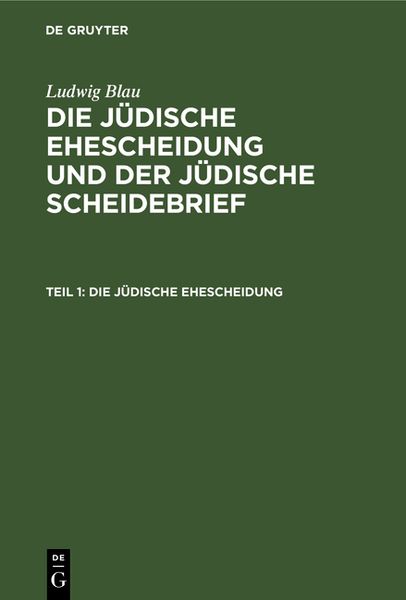 Produktbild: Die j&uuml;dische Ehescheidung