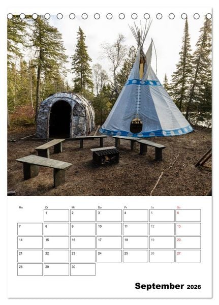 Produktbild: Mein Sch&ouml;nes Kanada (Tischkalender 2026 DIN A5 hoch), CALVENDO Monatskalender