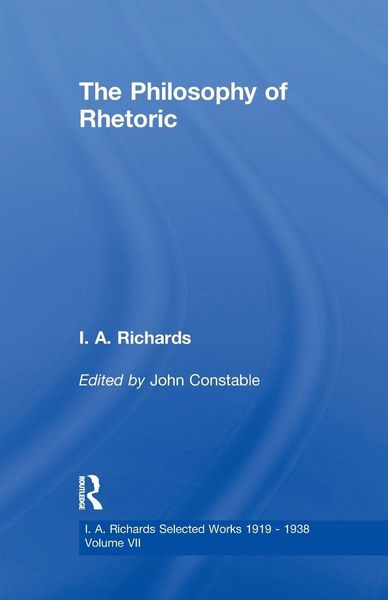 Produktbild: The Philosophy of Rhetoric V7