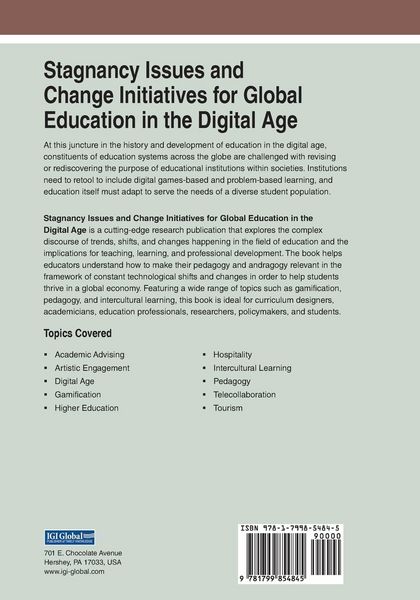 Produktbild: Stagnancy Issues and Change Initiatives for Global Education in the Digital Age
