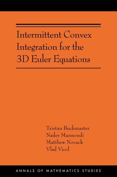 Produktbild: Intermittent Convex Integration for the 3D Euler Equations