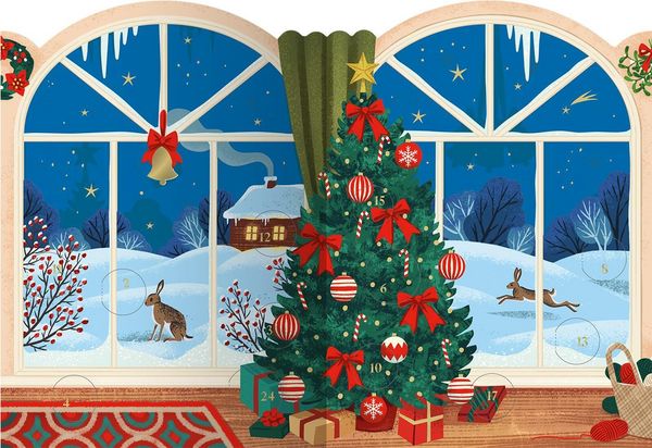 Produktbild: Windlicht-Adventskalender Lichterglanz