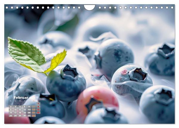 Produktbild: Superfood Blaubeeren und Erdbeeren (Wandkalender 2026 DIN A4 quer), CALVENDO Monatskalender