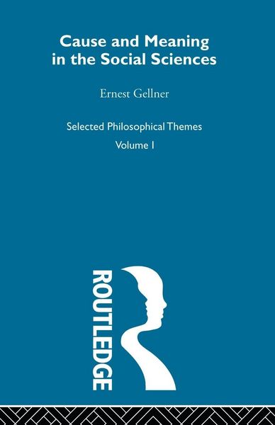 Produktbild: Cause and Meaning in the Social Sciences