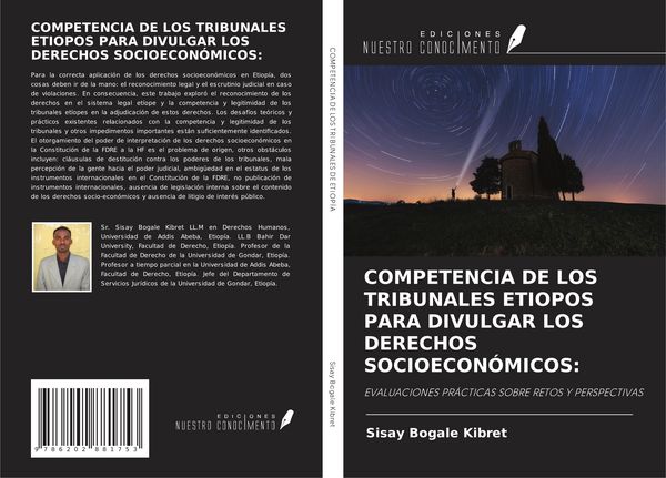 Produktbild: Competencia De Los Tribunales Etiopos Para Divulgar Los Derechos Socioecon&oacute;micos: