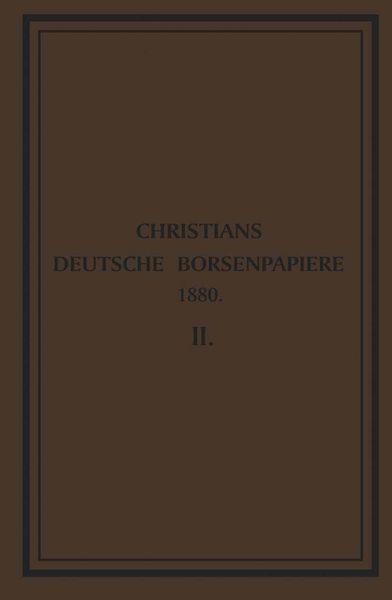Produktbild: Deutsche B&ouml;rsenpapiere