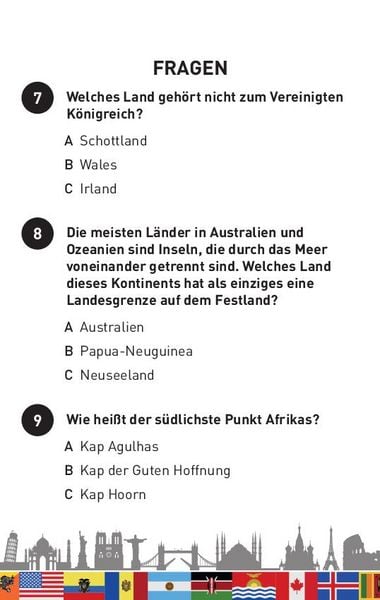 Produktbild: Das gro&szlig;e L&auml;nder-Quiz I ab 10 Jahren