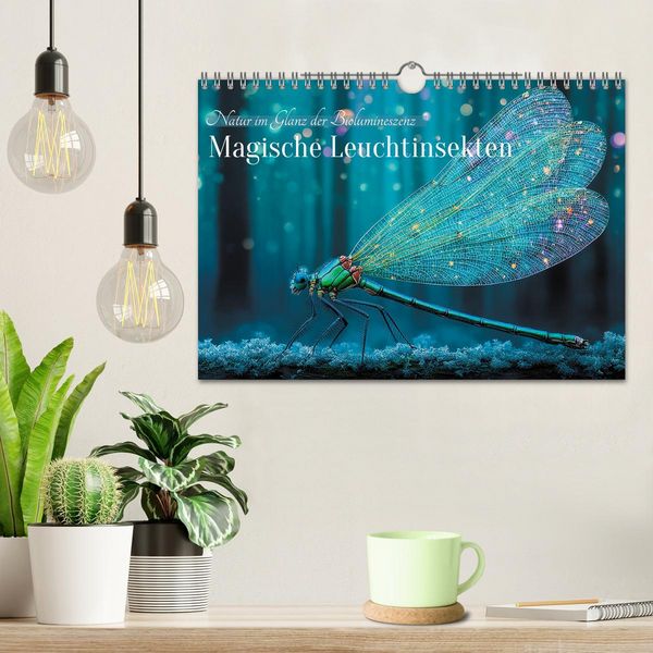 Produktbild: Magische Leuchtinsekten (Wandkalender 2027 DIN A4 quer), CALVENDO Monatskalender