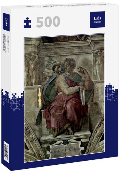 Lais Puzzle Michelangelo Buonarroti - Deckenfresko in der Sixtinischen Kapelle, Szene: Der Prophet Jessaja 500 Teile