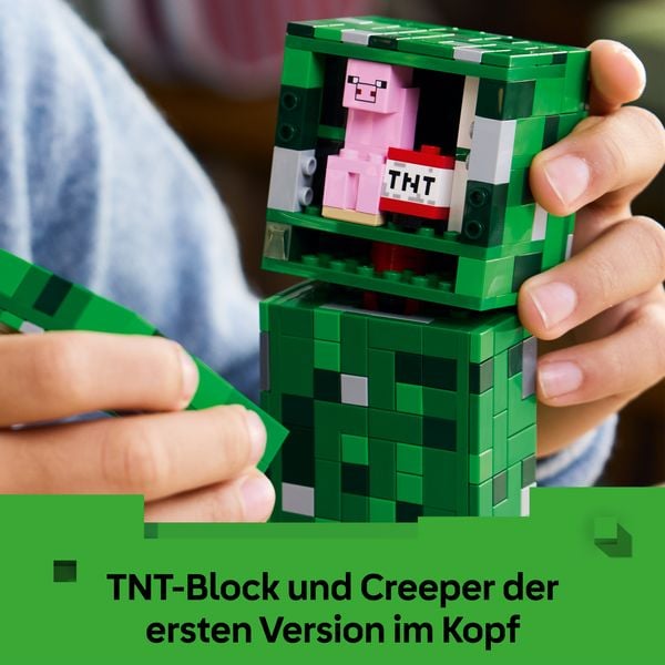 Produktbild: LEGO Minecraft 21276 Der Creeper, Gamer Spielzeug f&uuml;r Kinder ab 10