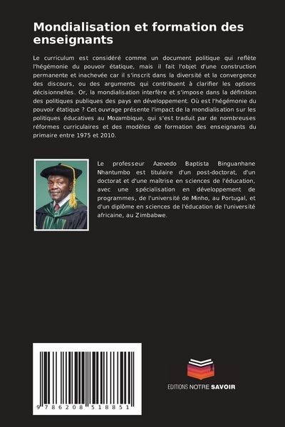 Produktbild: Mondialisation et formation des enseignants